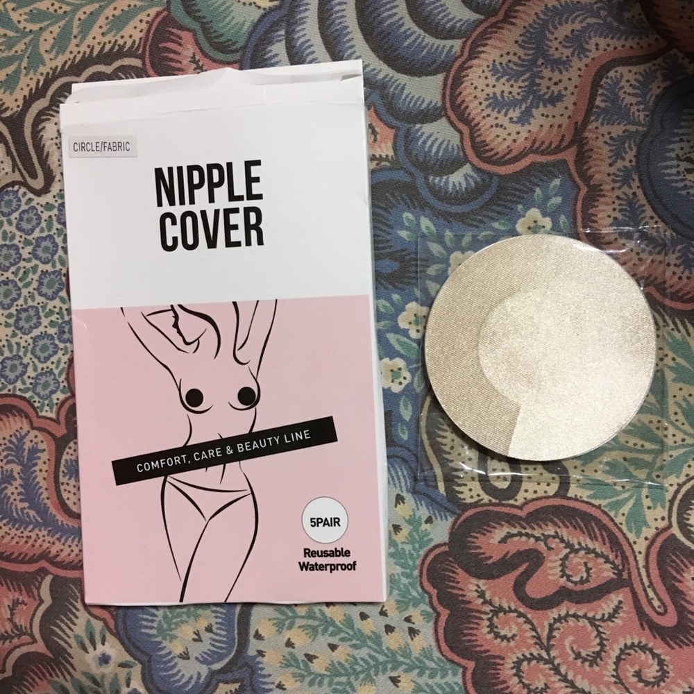 Waterproof Nipple Cover (Tan) 1 pair